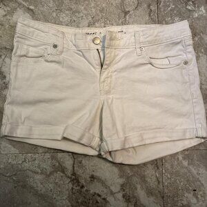 Women's White Shorts